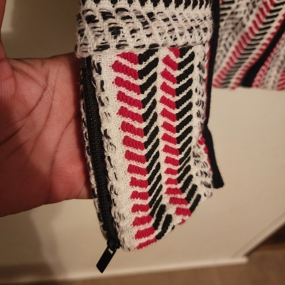 Chico's Textured Sophia Cardigan Chico's Size 2 (L/12) - Picture 7 of 16